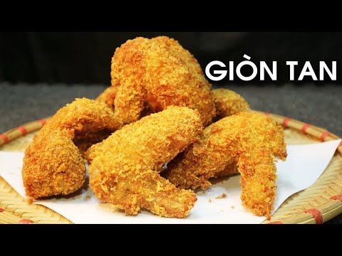 Cách làm Cánh Gà Chiên Xù KFC giòn tan vàng ruộm|Bà Mẹ Miền Quê