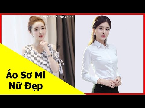 Top 50 kiểu áo sơ mi nữ đẹp thời trang phần 1