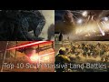 10 [EPIC] Sci-Fi massive land battles movie scenes (Non-Marvel or DC)