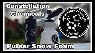 Constellation Chemicals Snow Foam Lance and Pulsar Snow Foam Review Car Detailing / Karcher K4