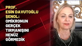Prof. Esin Davutoğlu Şenol: Omikronun gerçek tırmanışını henüz görmedik