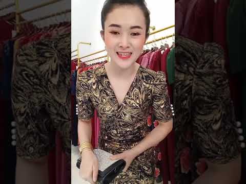 🔴 0888 813 123 Váy đầm xòe đẹp 2021 dự tiệc trẻ trung, tươi tắn CAMY SALE ĐẦM THIẾT KẾ TẾT 2021