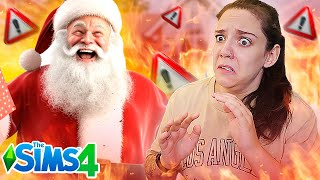botei fogo no papai noel! eu não acredito! - The Sims 4 | Lixo ao Luxo #42