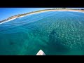 SURFING THE CLEAREST WAVES EVER!? (RAW POV) + TESTING SURF GEAR [PT.2]