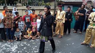 PALANG PINTU BEKSI KONG NUR FEAT P. A. B DI ACARA NIKAHAN ABANG DONI & PO LIZA DI CIPETE