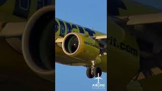 Spirit A320neo LAX Arrival