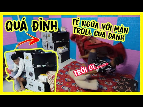Cả Team Bật Ngửa Vì TRÒ này Của DANH | Coi Cười Mà Đau Bụng