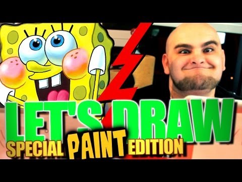 ZUHÄLTER SPONGEBOB! - Lets Draw (Special Paint Edition)