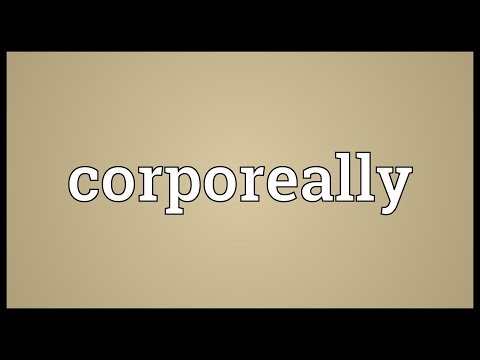 Header of corporeally