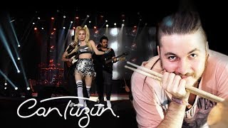 Aleyna Tilki Live Gündüz Gece Can Tüzün - Drum Cam