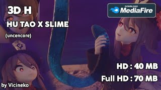 3D H HU TAO X SLIME || GENSHIN IMPACT
