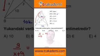 Geometri Üçgende Benzerlik