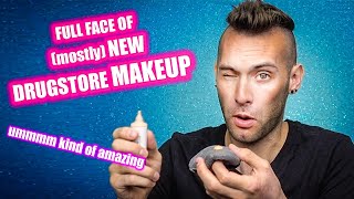 I'M SHOOK 😲 Full Face Of (mostly) New DRUGSTORE Makeup!