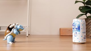 Pokémon - Recreation Of Blastoises Hydro Cannon Stop Motion