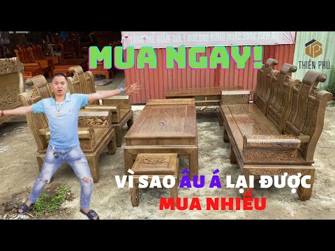 Tại Sao Mẫu Bàn Ghế Này Lại Được Mua Nhiều Nhất Trong Năm 2020 - Âu Á Hộp Gỗ Mun | Đồ Gỗ Văn Biên