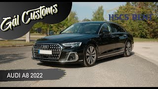 Az elegancia nem ismer határokat! | Audi A8 | 2022 | Gál Customs