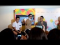 Rumberos.net - Rueda de prensa Chica Htv (artistas invitados) potro alvarez cantando