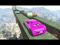 GTA 5 Funny Moments | Epic Roof Jump & Giant Loop (GTA V Online)