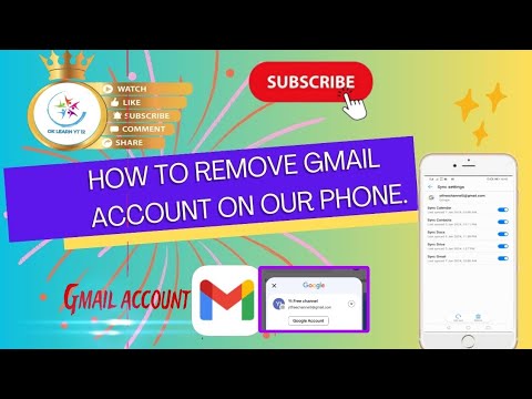 How to remove Gmail account on our mobile How to remove Gmail account on our mobile