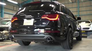 Exhautech Japan Audi Q7 高音マフラーサウンドHigh Pitch Exhaust Sound