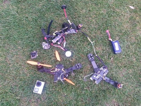 Fastest quadcopter i've ever flown + Most Destructive Crash
