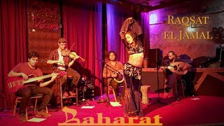 Raqsat El Jamal Live Fusion Dance Improvisation By Janelle Issis With Baharat Band Djam July 19