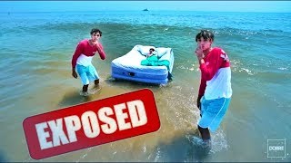 Lucas and Marcus aka Dobre Brothers Faked "Mom Wakes Up In Ocean Prank!" | ETJ
