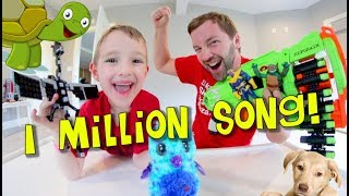 Father & Son Sing The One Million Song Turbo Toy Time