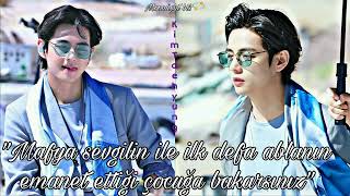 Taehyung Ile Hayal Et-Mafya Sevgilin Ile Ablanın Emanet Ettiği Çocuğa Bakarsınıztb