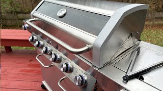 Monument 6 Burner Grill With Clearview Window