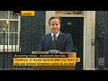 David Cameron 'delighted' by result in Scotland