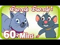 "மியாவ் மியாவ்" பாடல்கள்  | செல்லமே செல்லம்  | Meow Meow Songs (Cat)| 60+ Minutes | Tamil Rhymes