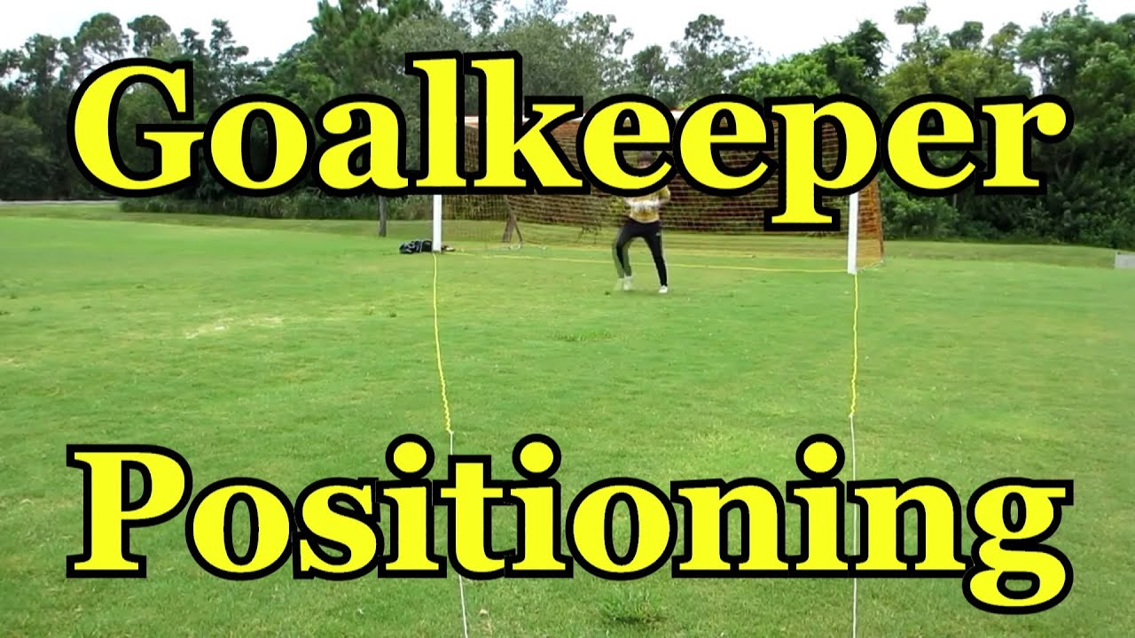 Goalkeeper Training Goalie Positioning YouTube