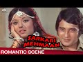 Vinod Khanna,Jasmin Romantic Scene Sarkari Mehmaan सरकारी मेहमान 1979,Hindi Crime Drama Movie