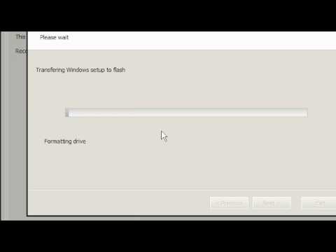 How To Install Windows XP / 2003 / Vista / 7 / BartPE via USB