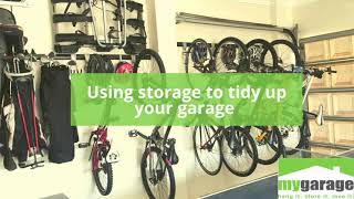Using storage to tidy up your garage
