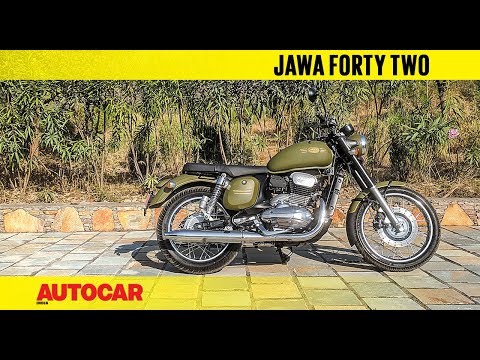 New Jawa Forty Two | Walkaround & Engine Sound | Autocar India