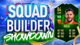 FIFA 19 SQUAD BUILDER SHOWDOWN!!! INFORM HULK!!! 84 Rated Hulk SBSD