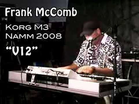 Frank McComb plays the Korg M3 at NAMM 2008 #1