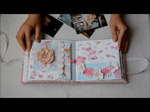 Скрап альбом мастер класс ютуб