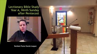 07 30 20 Lectionary Bible Study