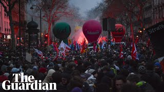 More than 1 million march in France against planned pension reforms