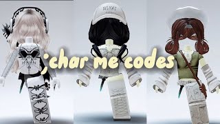 Roblox char me kodları..(kız)🤍