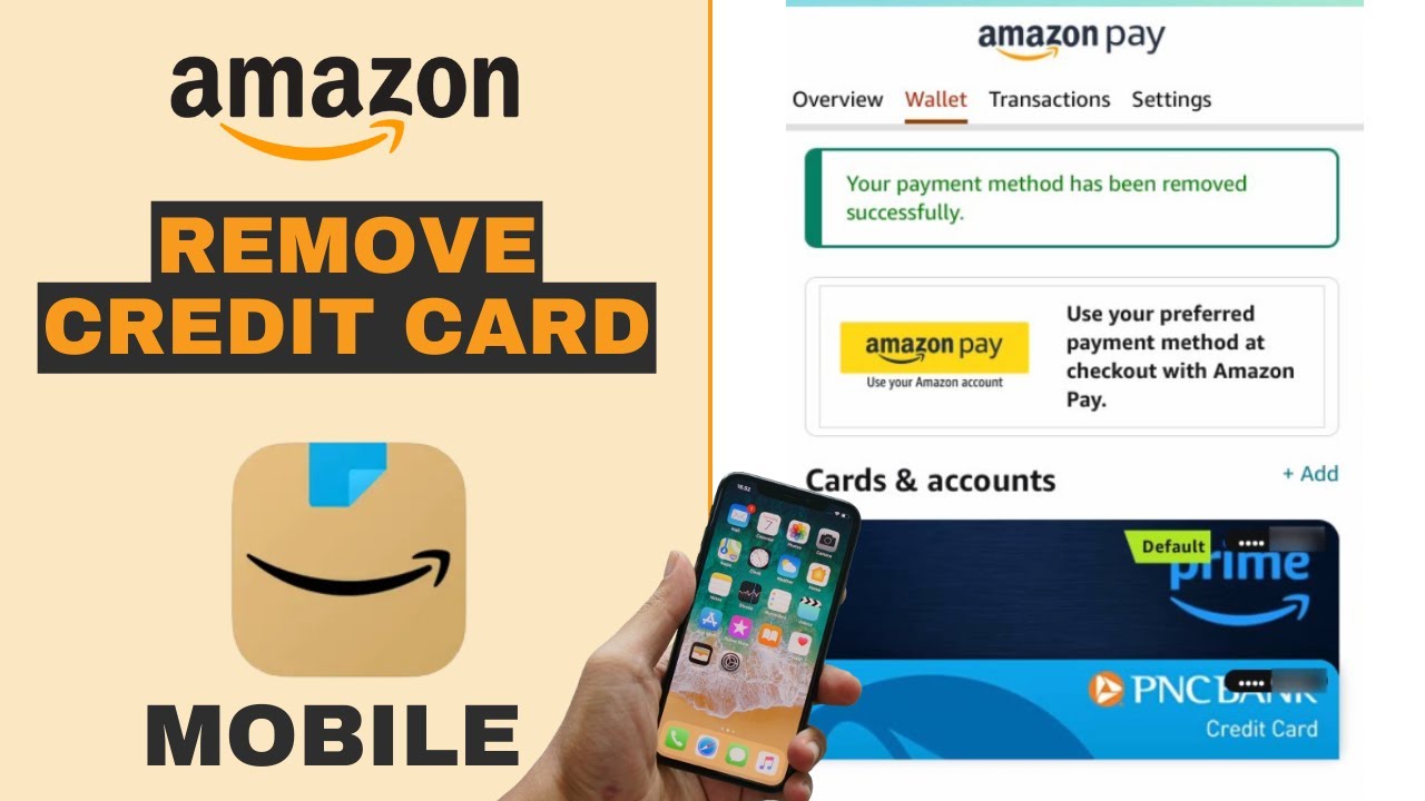 Remove credit or debit card from Amazon App account – Remove credit or debit card from Amazon App account –