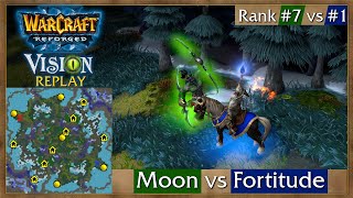 Vision Mod - Moon Ne Vs Hu Forude Wc3 Reforged Replay