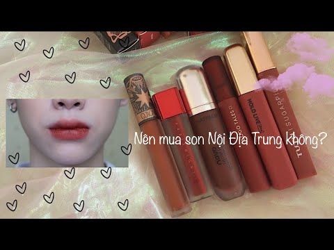 MUA SON NỘI ĐỊA TRUNG GIÁ TỪ 40K TRÊN SHOPEE | Hold Live, Gogo Tales, Novo, TuTu ... | Yeah I’m Lio