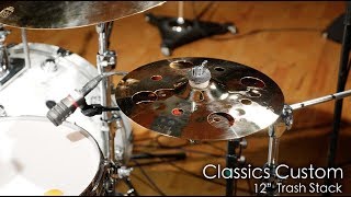 Meinl Cymbals CC-12STK Classics Custom 12" Trash Stack Cymbals