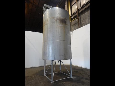 Used- DCI 3,000 Gallon, Dimple Jacketed Tank - stock # 45930002