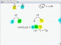 Homeschool Pre Algebra TabletClass Math Sample Video - Fractions LCD
