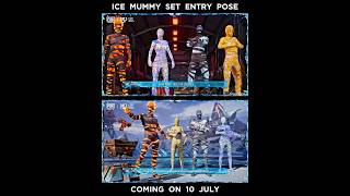 Ice Mummy Set Entry Emote